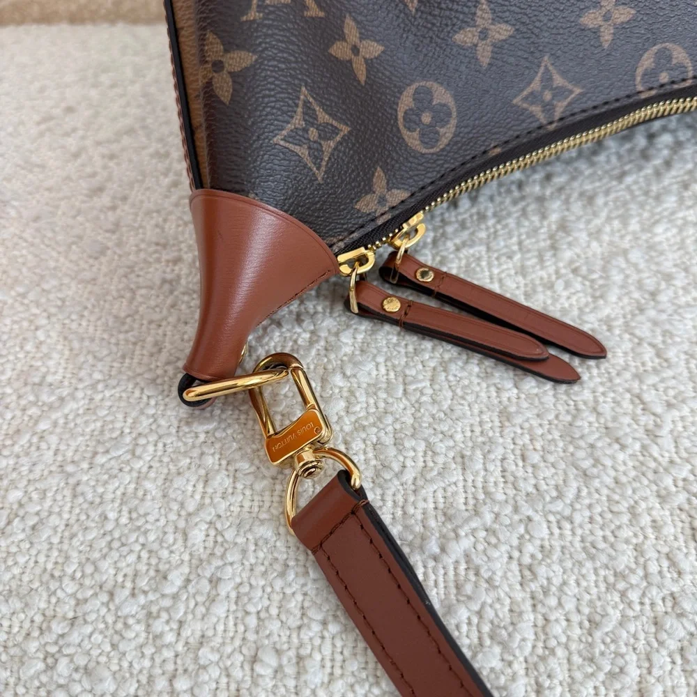 Louis Vuitton Monogram Hobo Loop Crossbody Shoulder Bag